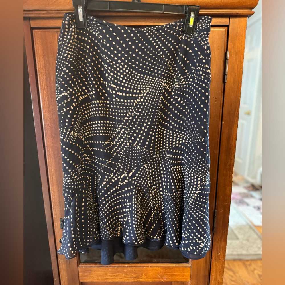 Adrianna Papell Silk Trumpet Skirt size 10